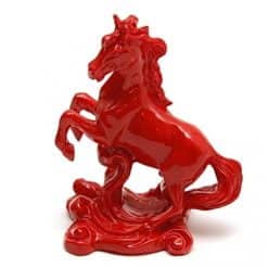 Calul rosu - Cal de Faima, remediu Feng Shui pentru dragoste, fertilitate, cuplu si casatoriea