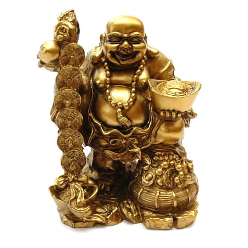 Buddha Cu Sirag De Monede Si Pepita