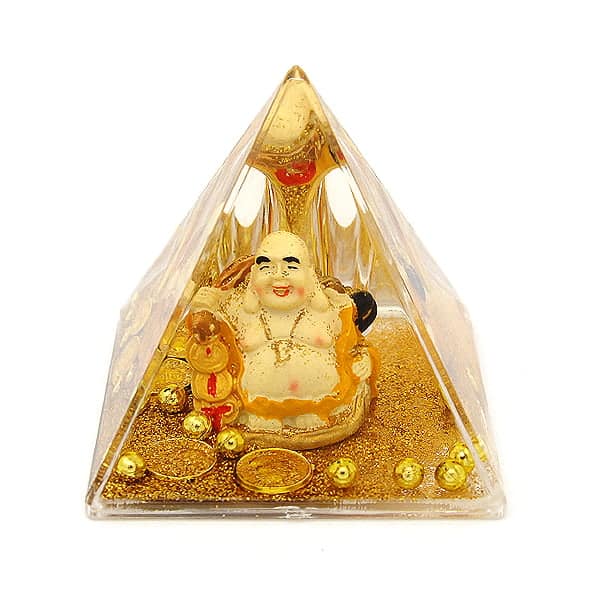 Piramida Feng Shui - Buddha Cu Monede