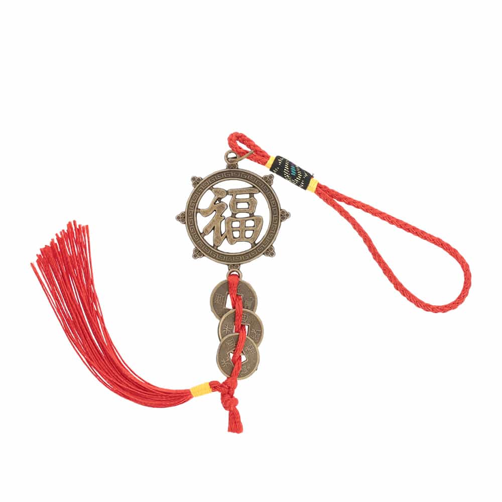 Amuleta Feng Shui Cu Ideograma Norocului Impotriva Accidentelor