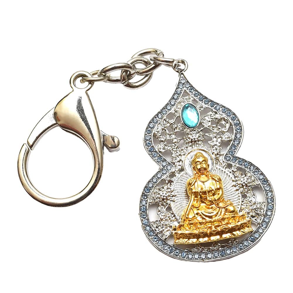 Amuleta Pentru Sanatate Cu Wu Lou (u Lu) Si Buddha Al Medicinei