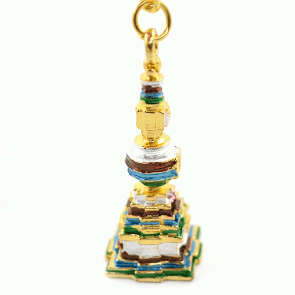 Amuleta Cu Stupa Kalachakra