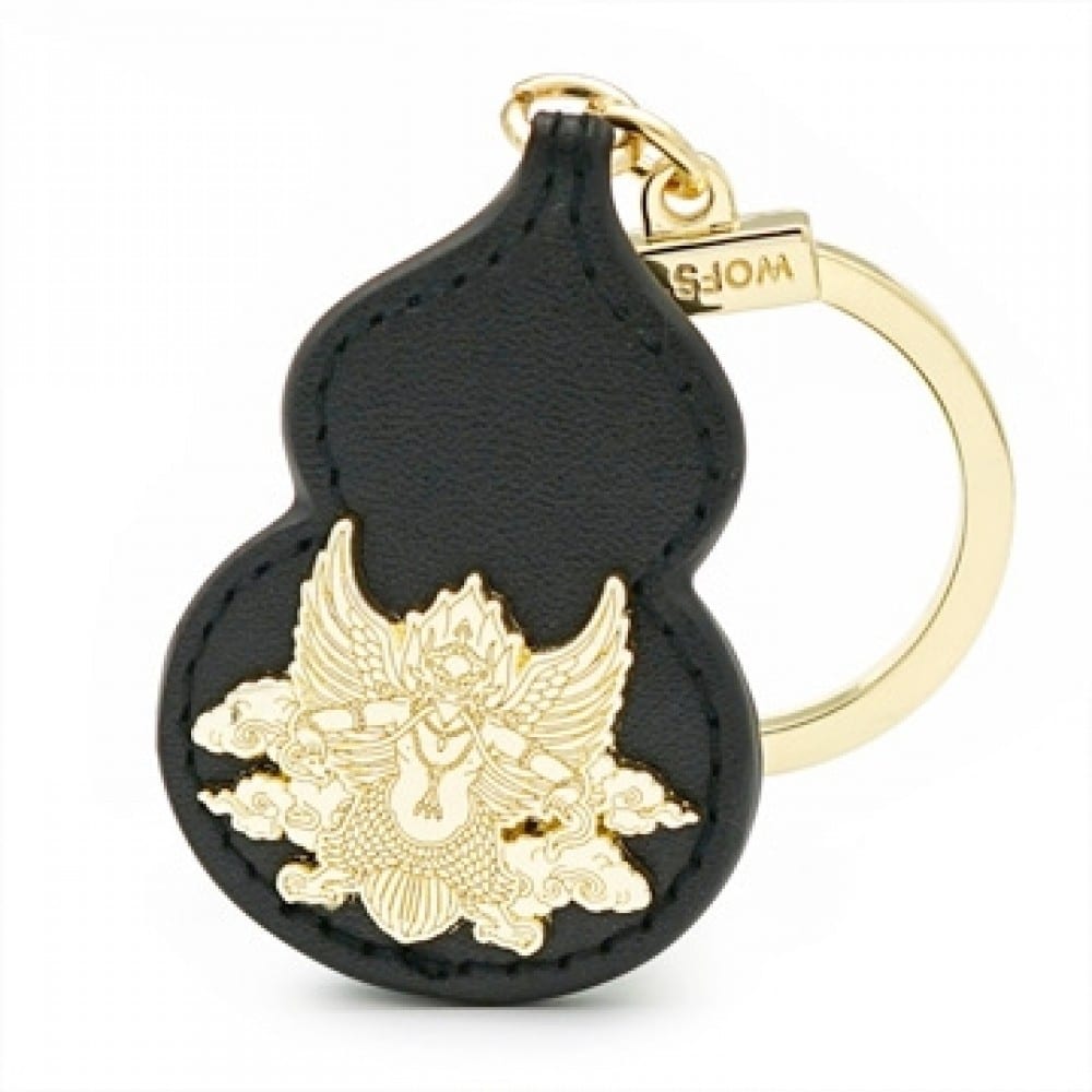 Amuleta Pentru Sanatate Cu Wu Lou (ulu) Si Pasarea Garuda Aurie