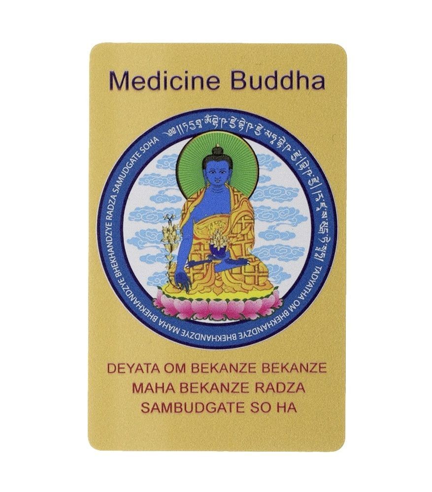 Card Cu Buddha Medicine
