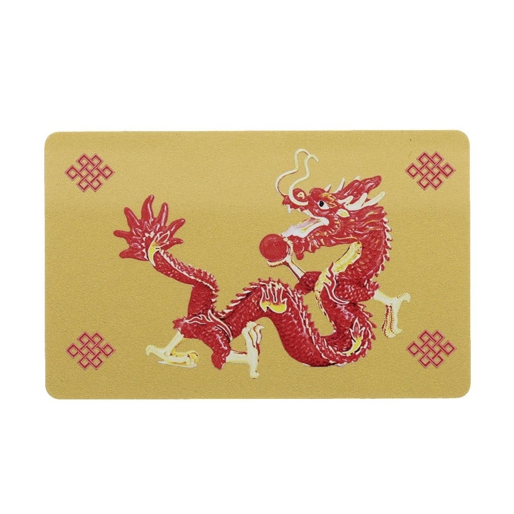 Card De Protectie Dragon Rosu Cu Bila De Foc, Impotriva Conflictelor Si Nodul Mistic