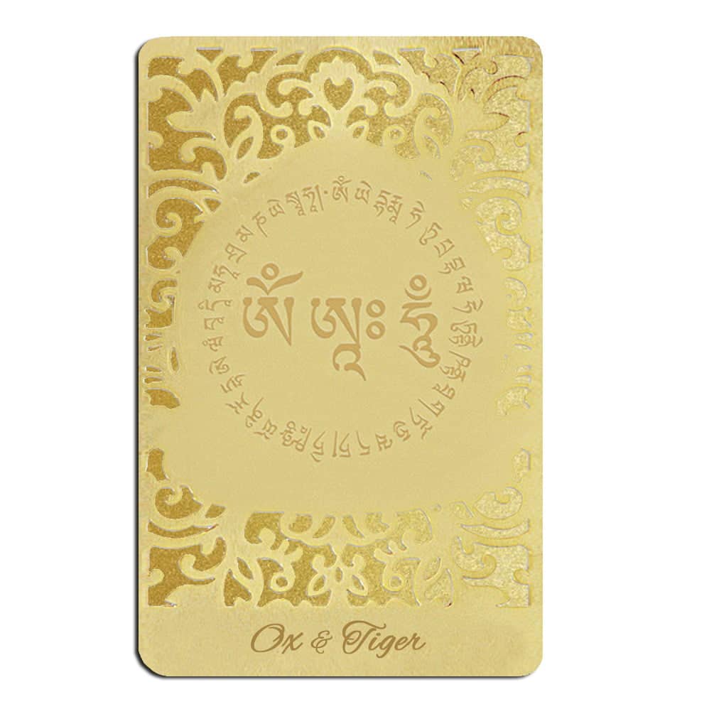 Card de protectie pentru zodia bivol si zodia tigru – akasagarbha