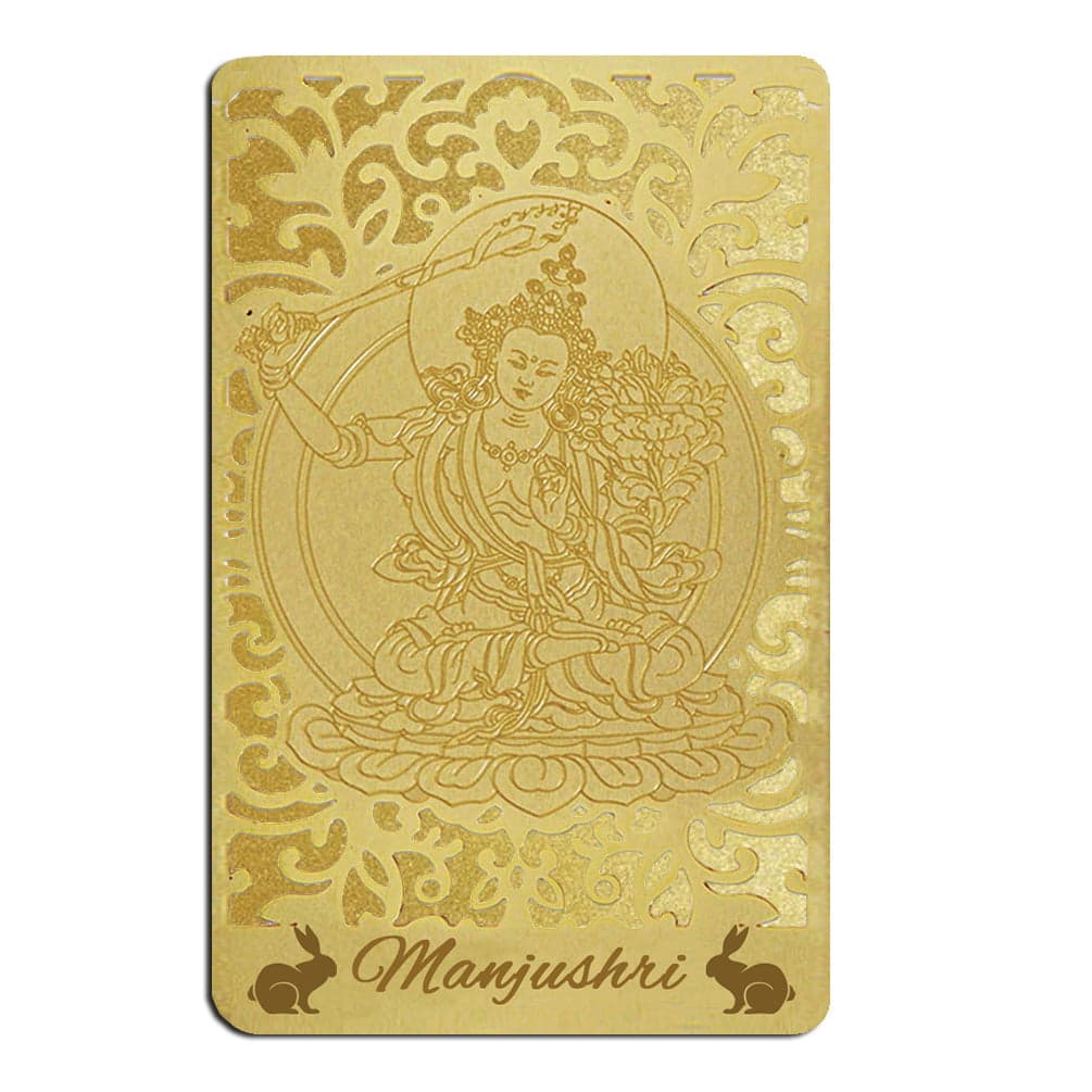 Card De Protectie Pentru Zodia Iepure Manjushri