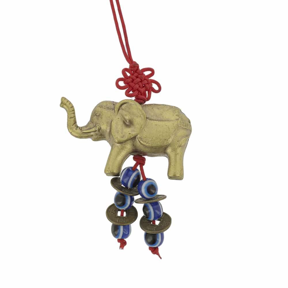Amuleta Cu Elefant Si Ochi Protectori