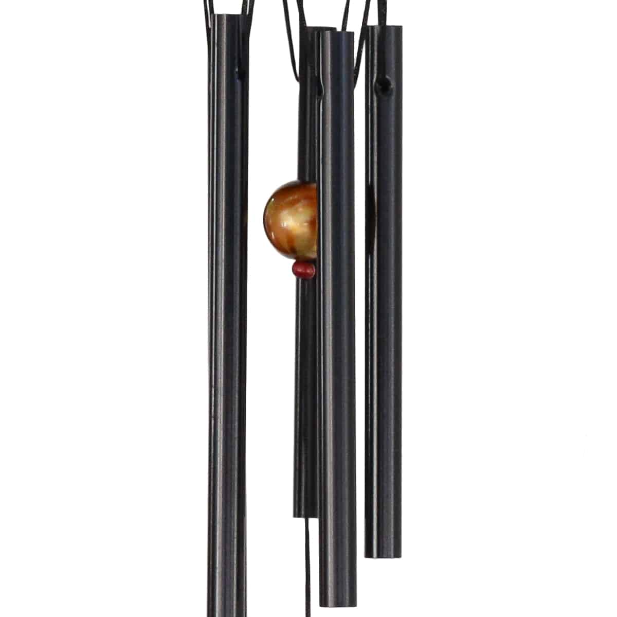 Clopotel de vant cu 5 tuburi negre