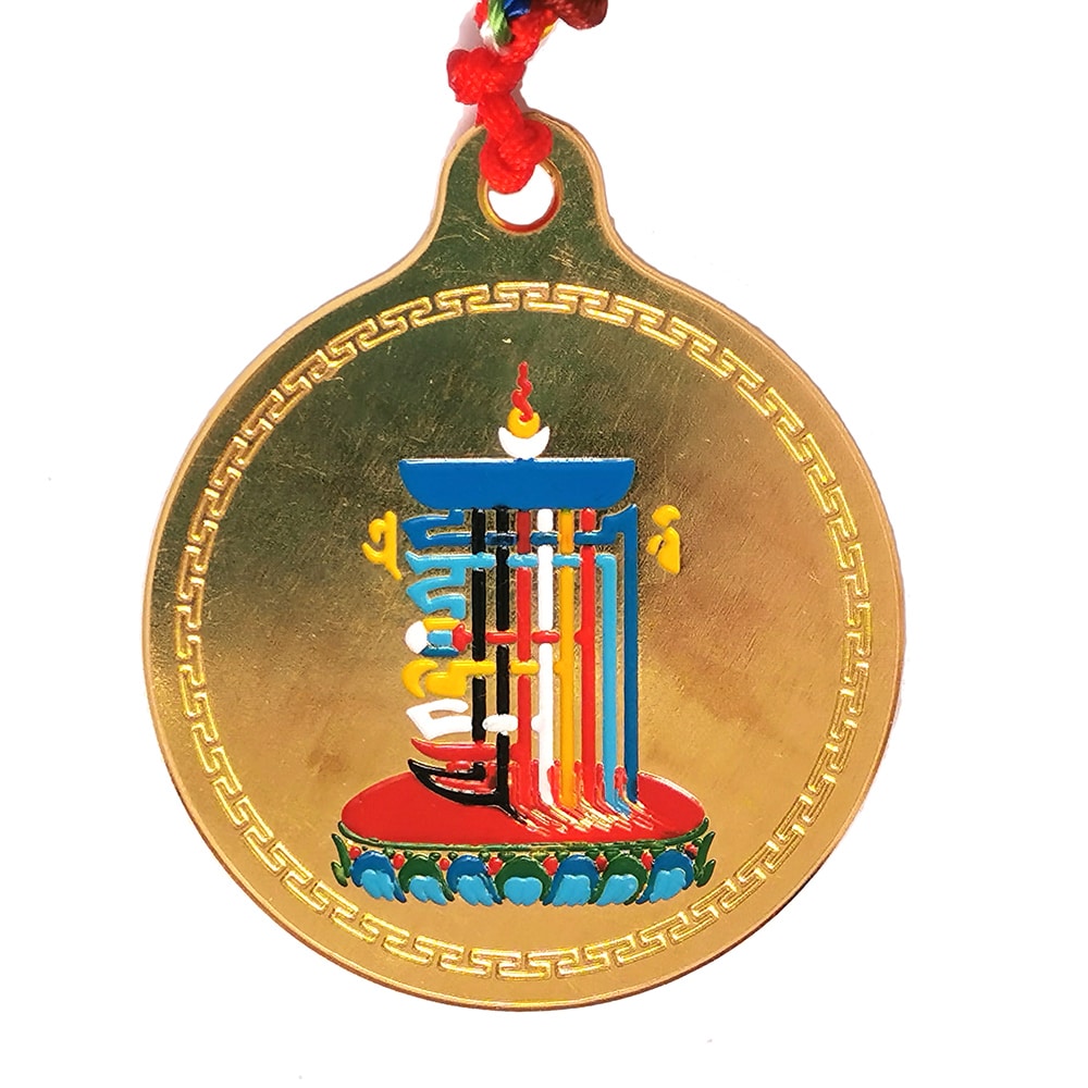 Amuleta Stindardul Sau Banner-ul Victoriei Si Dubla Dorje
