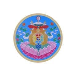 abtibild cu cele 8 simboluri tibetane v1 -mare