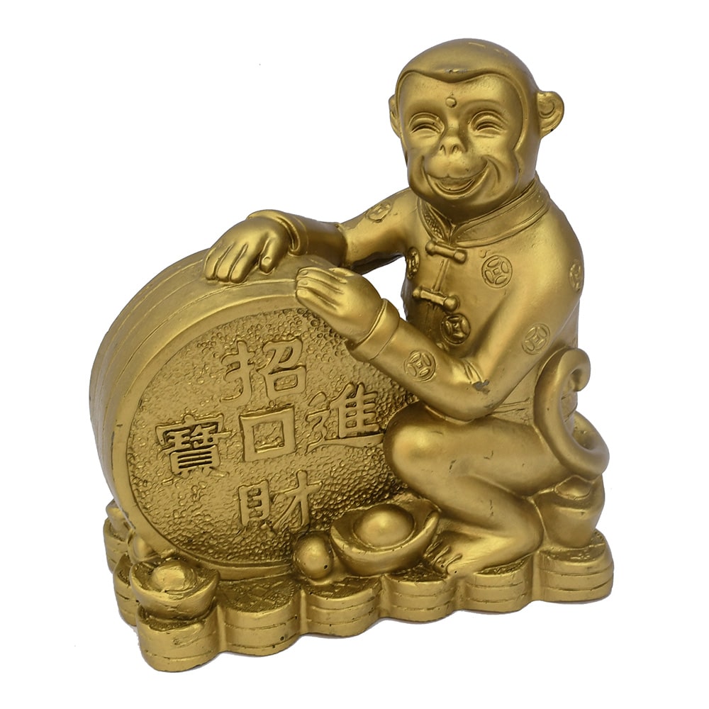 Maimuta Cu Monede Chinezesti Si Pepite