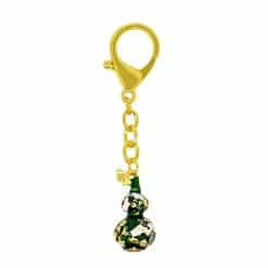 Amuleta cu Wu lou cu Cocorul Vesel – Verde 3