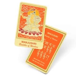 Cardul intelepciunii si al invataturii cu Budda Manjushri - 2023