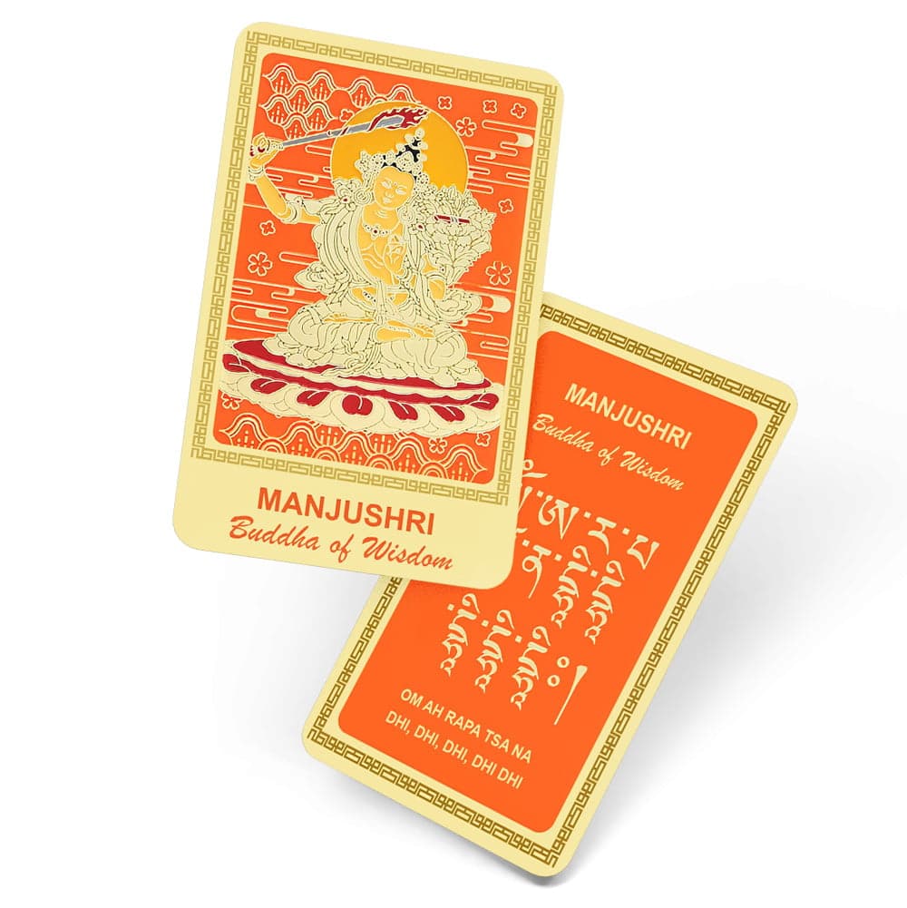 Cardul intelepciunii si al invataturii cu Budda Manjushri - 2023