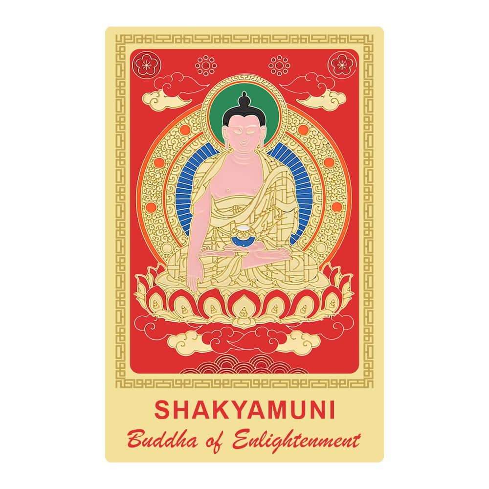 Abtibild stiecker impotriva obstacolelor in calea fericirii cu buddha Shakyamuni 2023