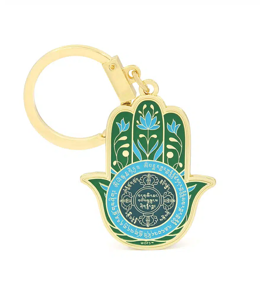 Amuleta pentru forta vitala cu mana lui hamsa