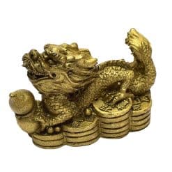 dragon auriu cu wo lou