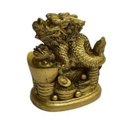 dragon auriu pe pepita
