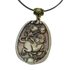 Amuleta medalion cu zodia maimuta