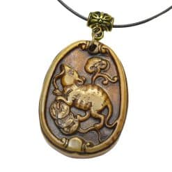 Amuleta medalion cu zodia sobolan